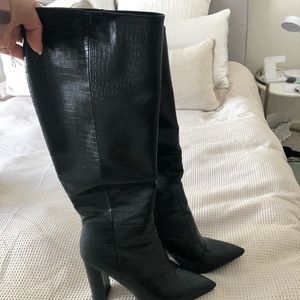 Knee high boots